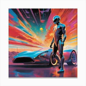 Futurist 13 Canvas Print