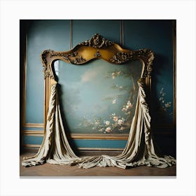 Room With A Mirror Canvas Print