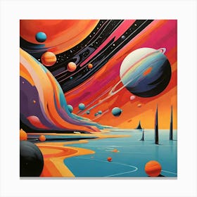 Spacescape Canvas Print