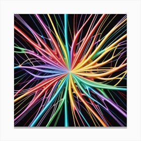 Fractal Burst 2 Canvas Print