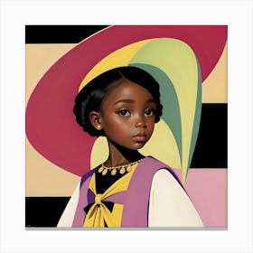 'A Little Girl' Canvas Print