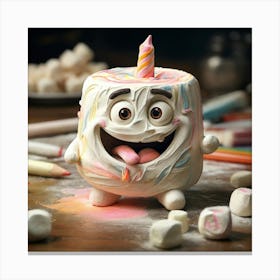 Mr Marshmallow 1 Canvas Print