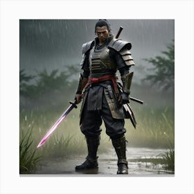 Samurai Art 107 Canvas Print