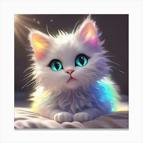 Cute Kitten 18 Canvas Print