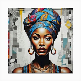 African Woman 11 Canvas Print