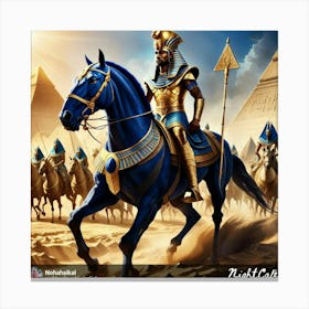 Egyptian Pharaoh 1 Canvas Print