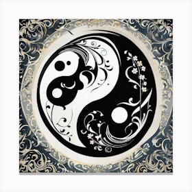 Yin Yang 44 Canvas Print