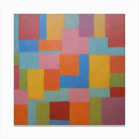 Abstract Squares 7 Canvas Print