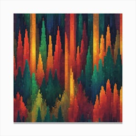 Symphony Of Colors Canvas Print