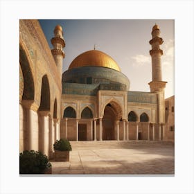 Dome Of The Rock Canvas Print