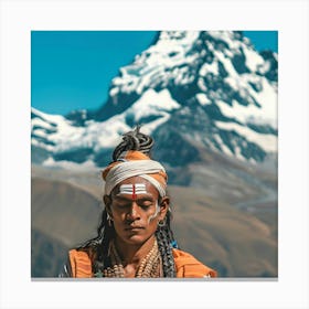 Nepali Hindu Canvas Print