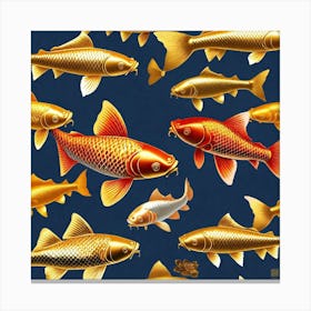 Gold Fish 2 Canvas Print