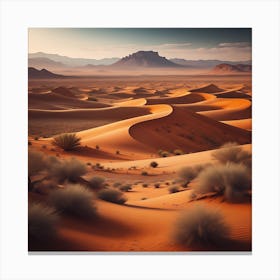 Sands Of Solitude 1 Canvas Print