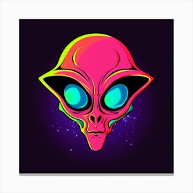 Alien Logo 7 1 Canvas Print
