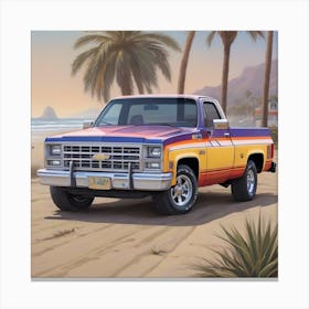 Chevrolet C10 Canvas Print