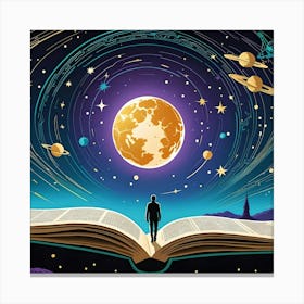 Book Of The Universe Canvas Print