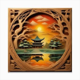 Japanese Art Canvas Print