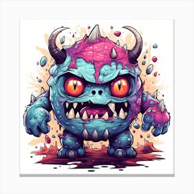 Monster Monster Monster Canvas Print