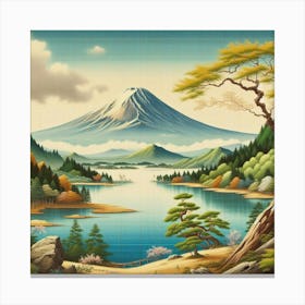 Mt Fuji 1 Canvas Print