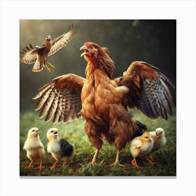 Protector Canvas Print