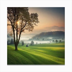 Peaceful Landscapes Photo (45) Canvas Print