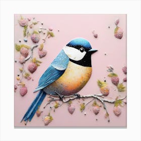 bird Tit 1 Canvas Print