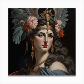 Greek Goddess 14 Canvas Print