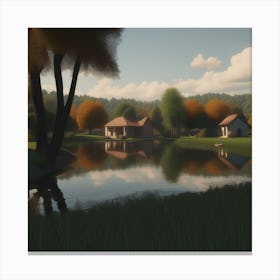 Autumn Landscape 20 Canvas Print