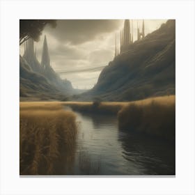 Lord Of The Rings 1 Canvas Print