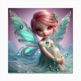 Emeraid Princess 3 Canvas Print