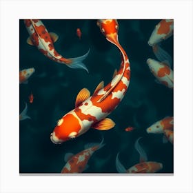 Koi Fish 110 Canvas Print