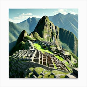 Machu Picchu, Peru Canvas Print