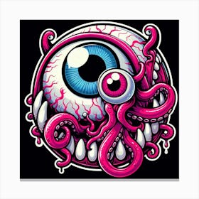 Octopus Eye 1 Canvas Print