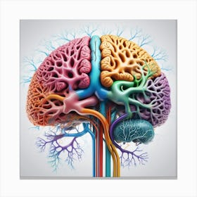 Human Brain 108 Canvas Print