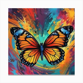 Butterfly Painting 148 Canvas Print