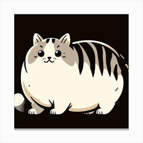 Kawaii Cat 2 Canvas Print