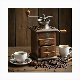 Coffee Grinder 16 Canvas Print