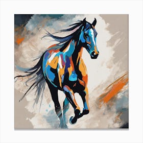 Horse Painting 1 Canvas Print