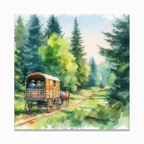 Long Road Home Canvas Print