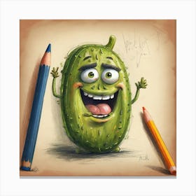 Pickle 28 Canvas Print