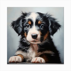 Bernese Mountain Dog Canvas Print