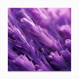 Lavender Flowers 10 Canvas Print