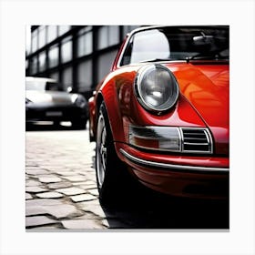Porsche Car Automobile Vehicle Automotive German Brand Logo Iconic Luxury Performance Inn (2) Canvas Print