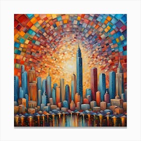 New York City Skyline Canvas Print