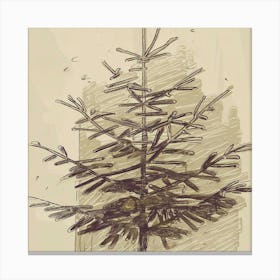 Christmas Tree Canvas Print