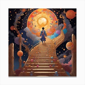 Sung Jin Woo ascending to new heights. Canvas Print