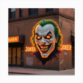 Joker 394 Canvas Print