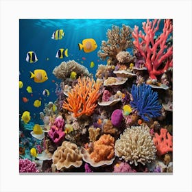 Coral Reef 1 Canvas Print