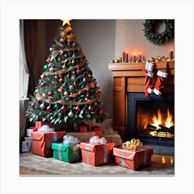 Christmas Tree 24 Canvas Print