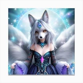 Fox Fairy Canvas Print